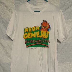 Neon Genesis Evangelion Garfield T-Shirt